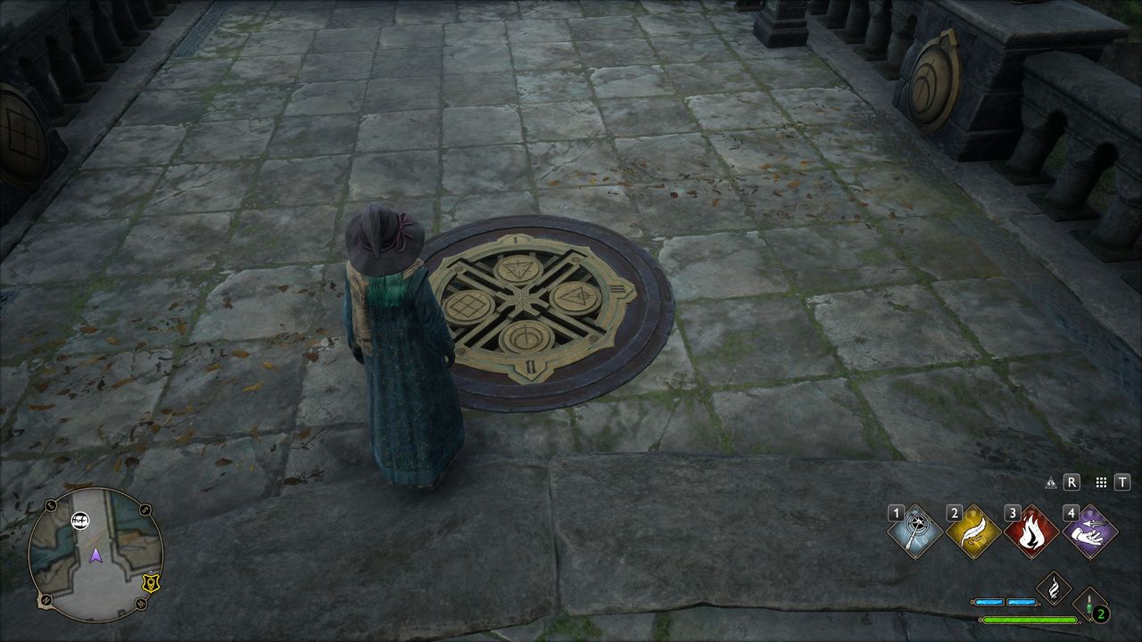 Hogwarts Legacy torch puzzle