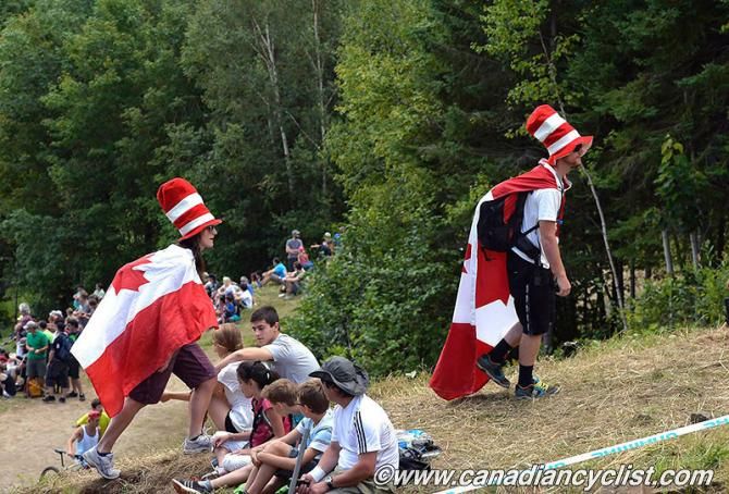 Canadian fans, eh!