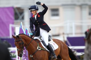 Zara Tindall horse riding at 2012 Olympics