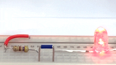 The spider 'necrobot' is used to lift up part of an electrical circuit.