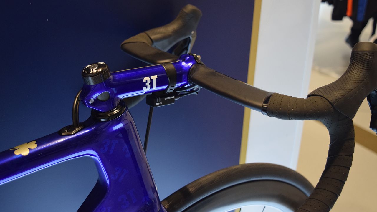 The 3T stem also received the Fat Creations finish