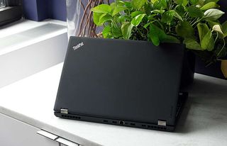 Lenovo ThinkPad P50 lid view
