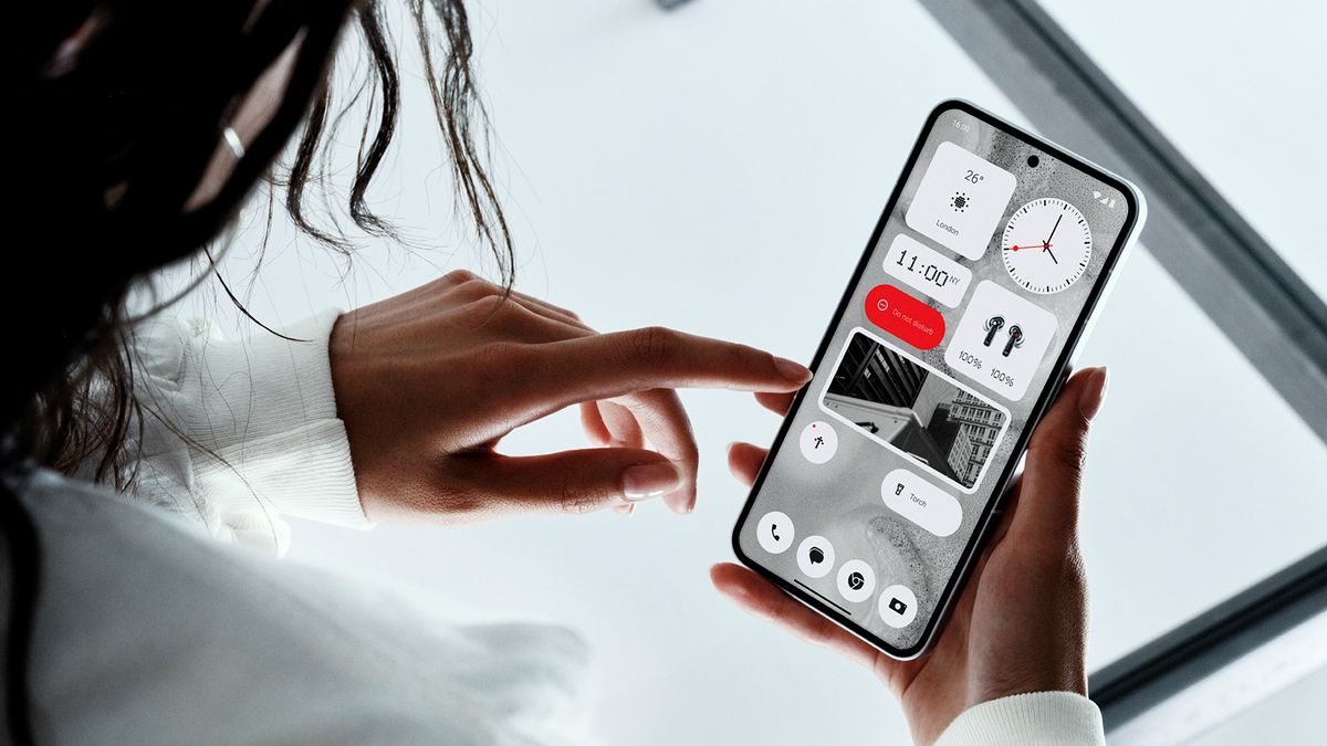 An image of the Nothing Phone (2)