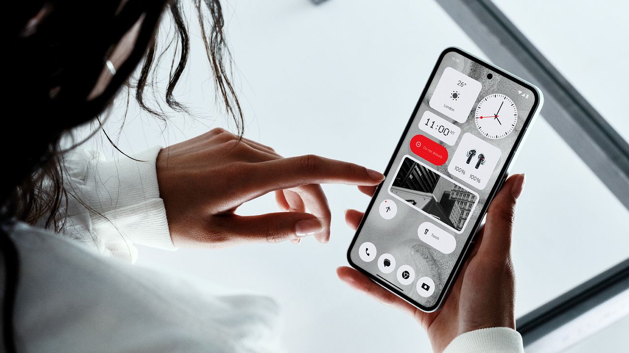 An image of the Nothing Phone (2)