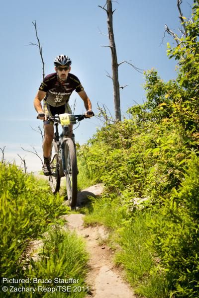 Bruce Stauffer on Tussey Ridge Tr, the crown jewel of the Trans_Sylvania Epic Queen Stage