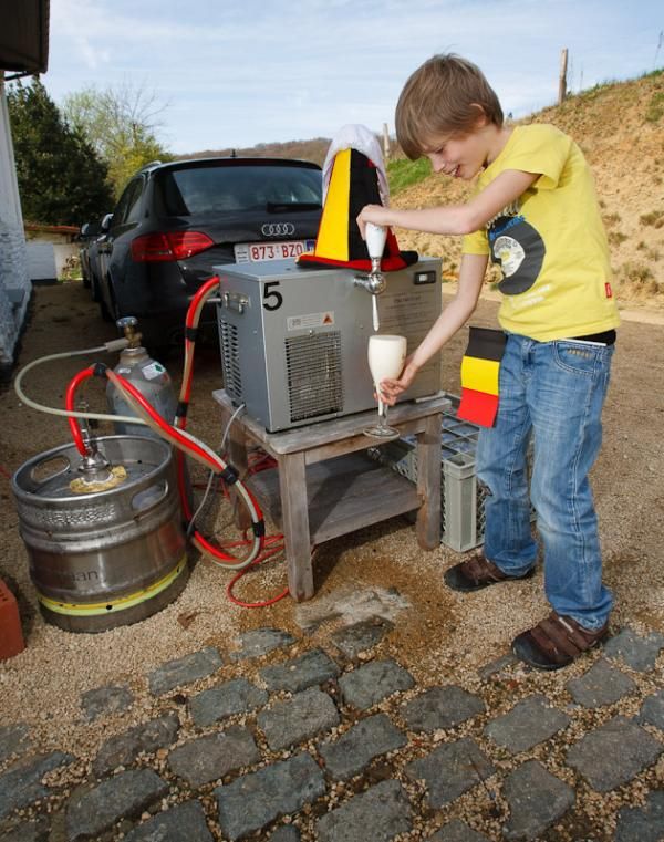 You're pouring that all wrong