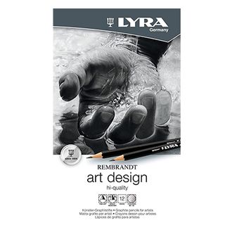 Product shot of Lyra Rembrandt Art Design pencils, one of the best pencils