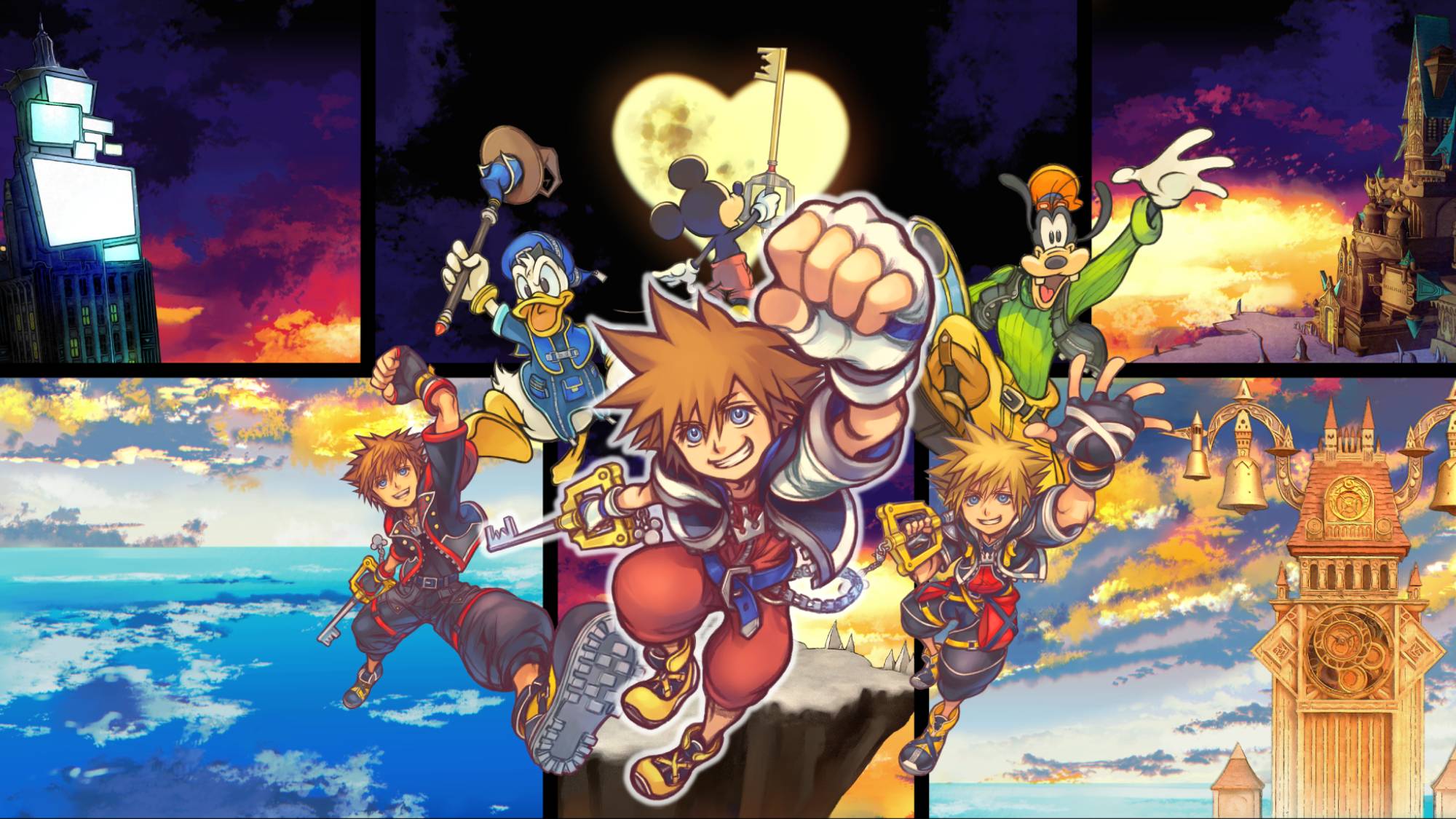 Kingdom Hearts Collection keyart