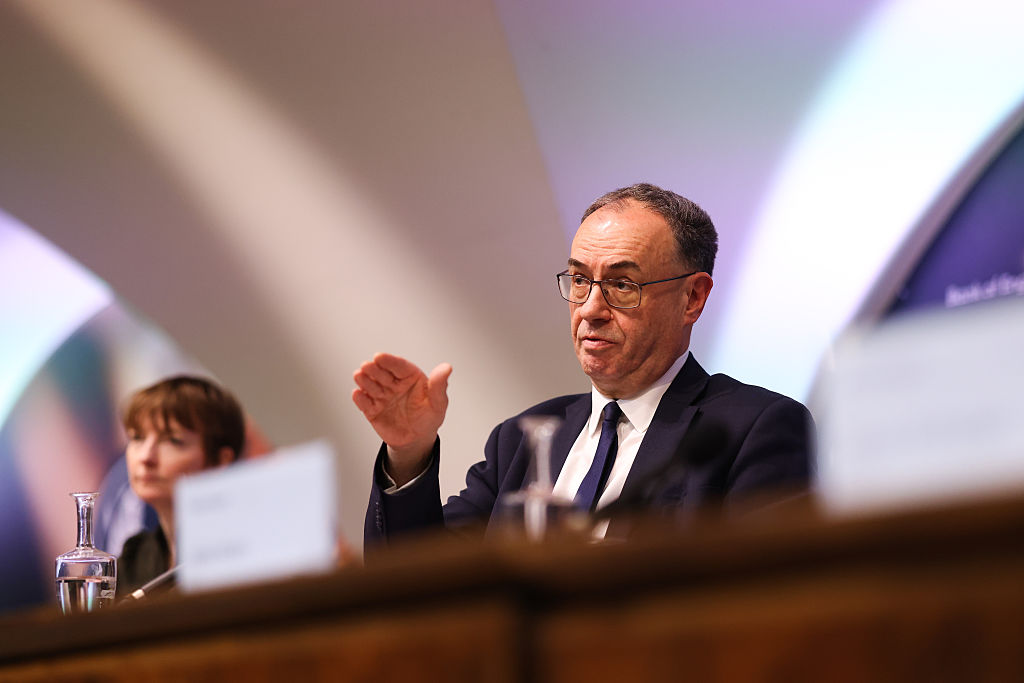 Andrew Bailey press conference as Bank of England holds interest rates