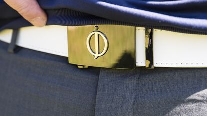 Oscar Jacobson Leather Belt