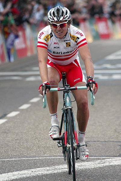 Christian Pfannberger (Barloworld) did a superb ride but didn't have the legs to follow the top guns; the Barloworld rider got sixth.