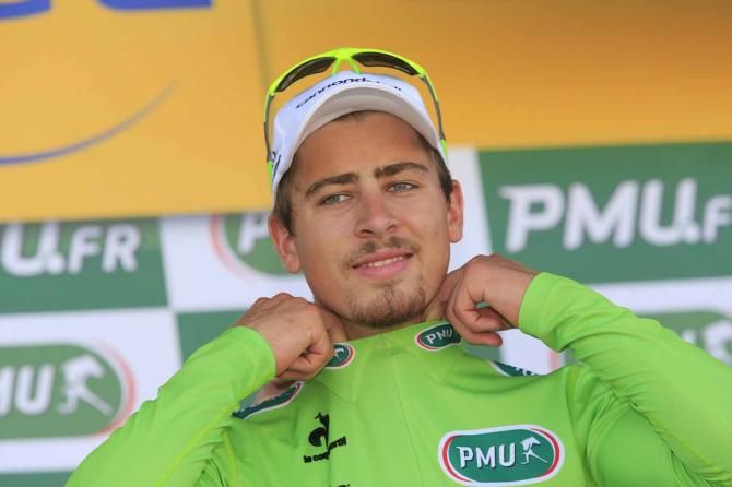 Peter Sagan (Cannondale) has a huge lead in the points classification.