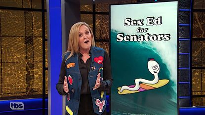 Samantha Bee teaches sex ed to senators