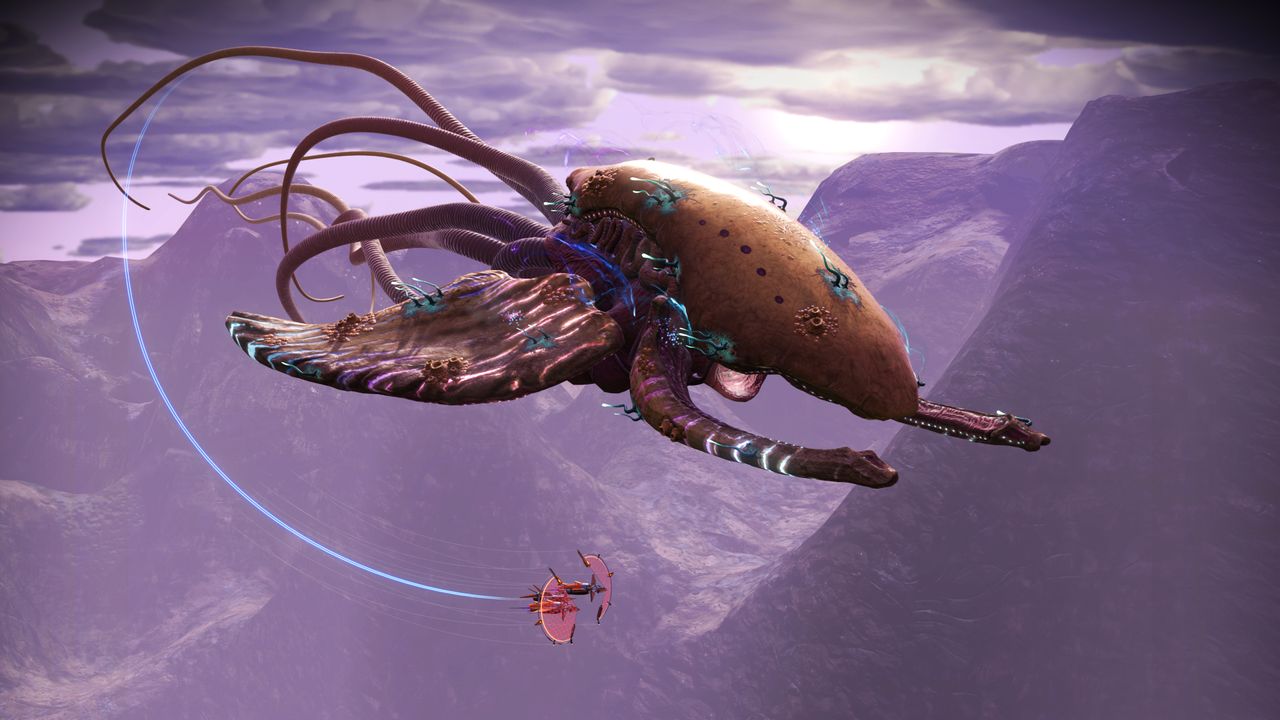 No Man's Sky space whale Leviathan expedition
