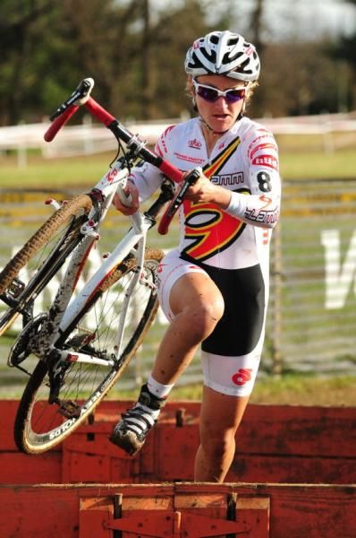 Amy Dombroski (Clement-Primus Mootry) looked blazing fast in second place.