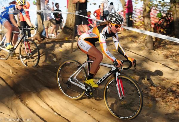 Amanda Miller (Optum p/b Kelly Benefit Strategies) riding the sand