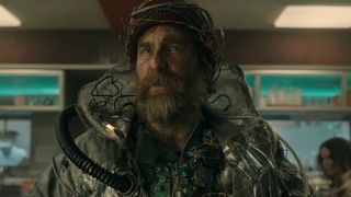 Sam Rockwell as The Man From the Future in Good Luck, Have Fun, Don't Die