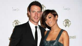 A picture of Wayne and Frankie Bridge at a party