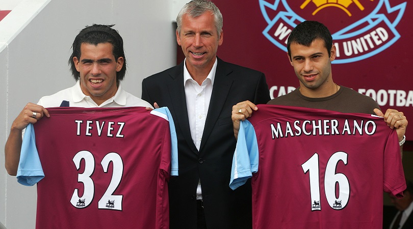 Carlos Tevez – Corinthians to West Ham, 2006 (Undisc.)