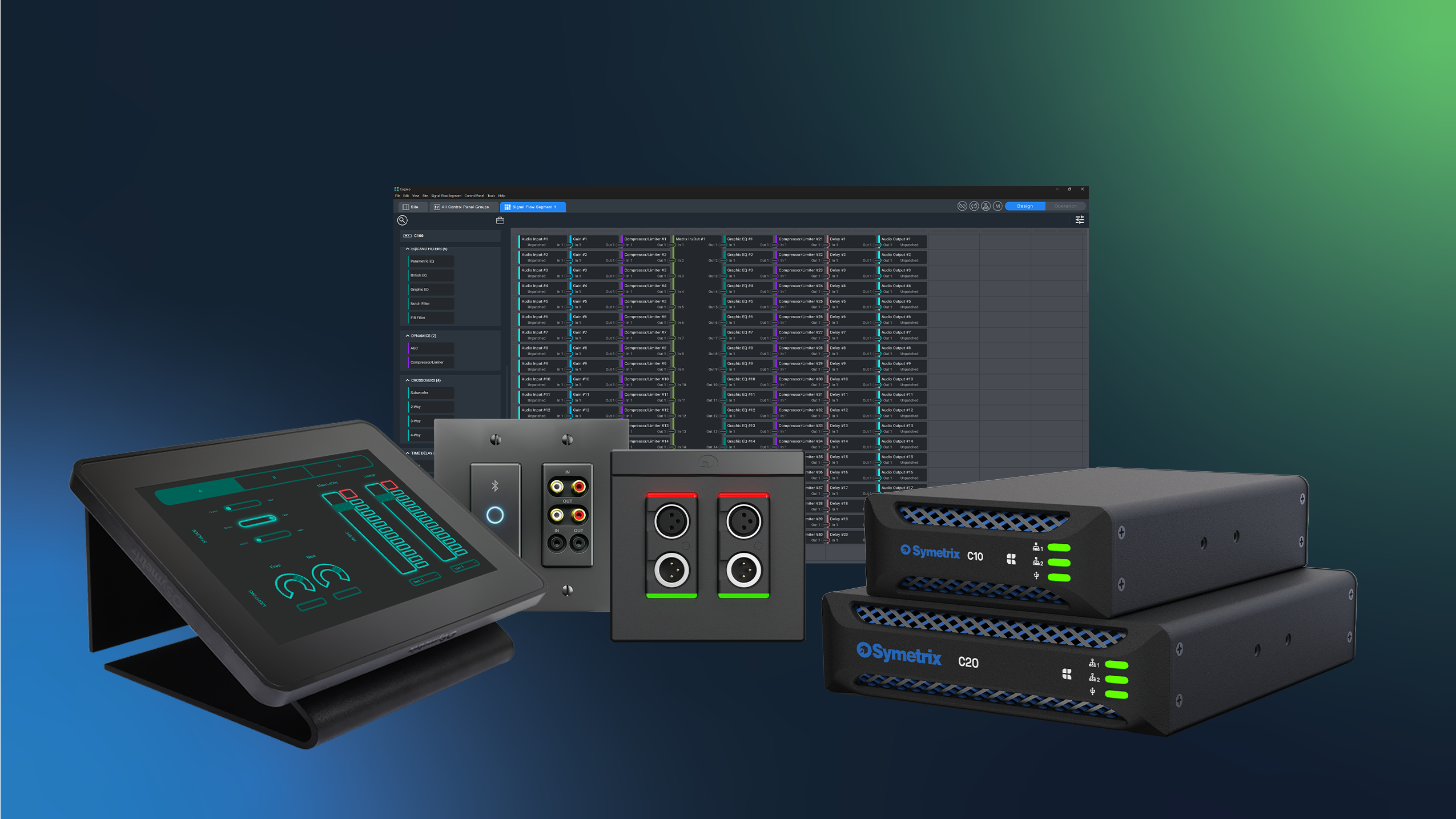 The Symetrix Cognio platform being unveiled at ISE 2026.