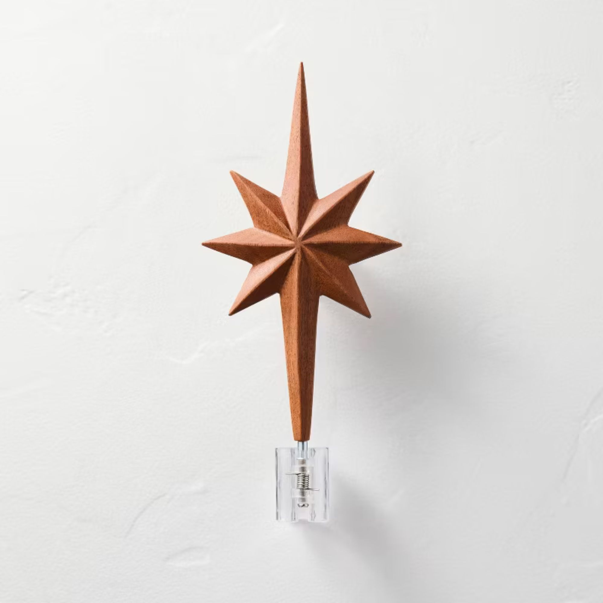 13.5&quot; Wood Star Tree Topper - Hearth &amp;amp; Hand&amp;trade; with Magnolia