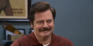 Nick Offerman as Ron Swanson in Parks and Recreation