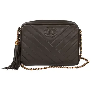 Chanel Camera Leather Handbag