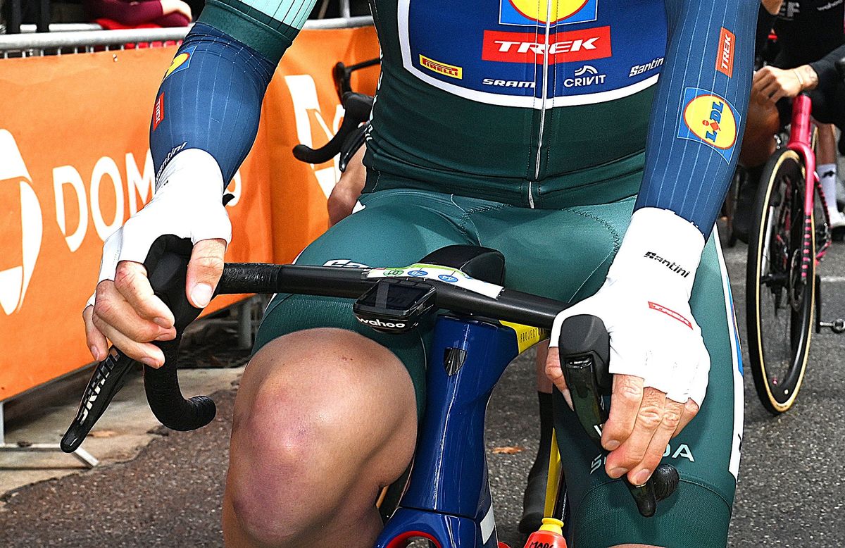 Mads Pederon racing at Paris-Nice