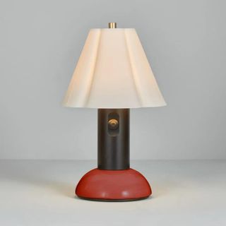 original btc portable red lamp