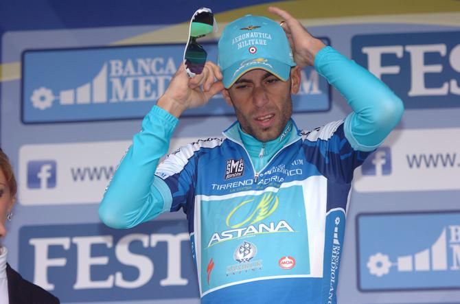 Vincenzo Nibali (Astana) looks set to repeat his Tirreno-Adriatico overall win