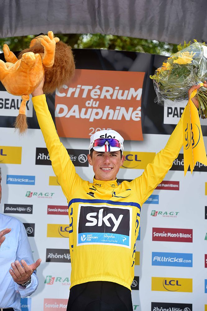 Peter Kennaugh (Team Sky) stays in the overall race lead