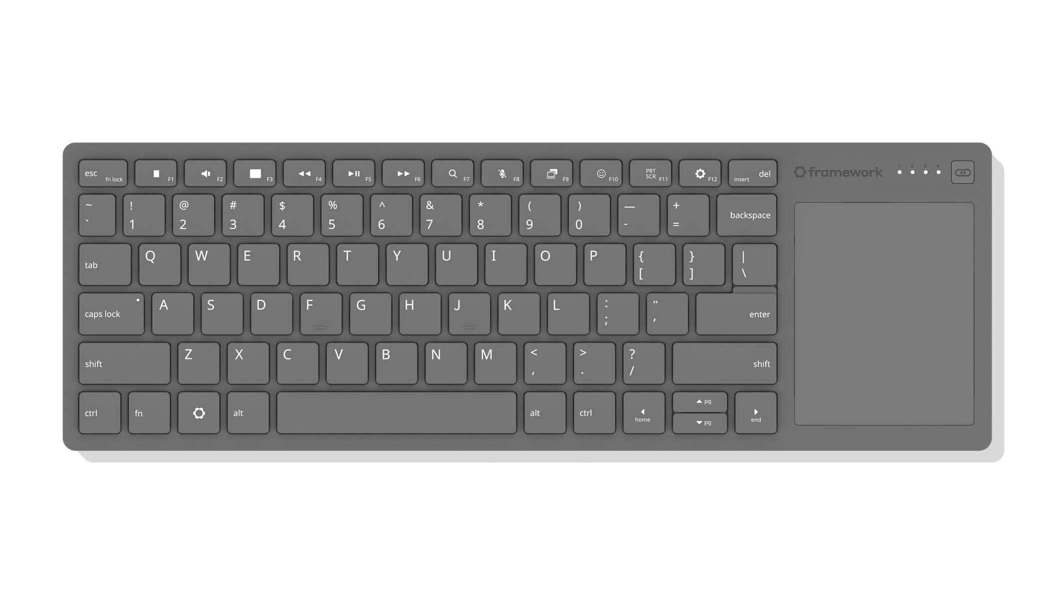 Framework Wireless Touchpad Keyboard