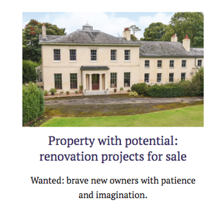 More renovation projects for sale