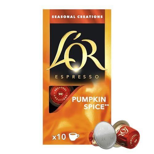 Espresso Seasonal Limited Edition Pumpkin Spice Coffee Pods x10