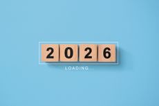 the year 2026 on wooden blocks above the word loading