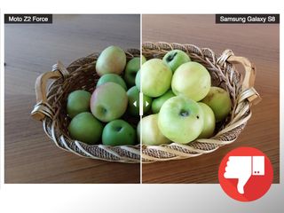 Photo quality a step behind Samsung