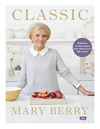 9. Classic by Mary Berry
RRP: £18.99
Available in hardcover and Kindle Edition
The recipes are easy to follow so you always get the desired result. They are classy and classic, but also there's don't require any extra faff or fussiness. It's just full of really easy and delicious recipes that we can trust. This book encompasses everything we love about Mary's cooking style.