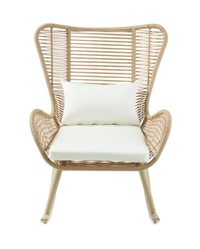 Aldi's Gardenline Rope Effect Rocking Chair | £99.99