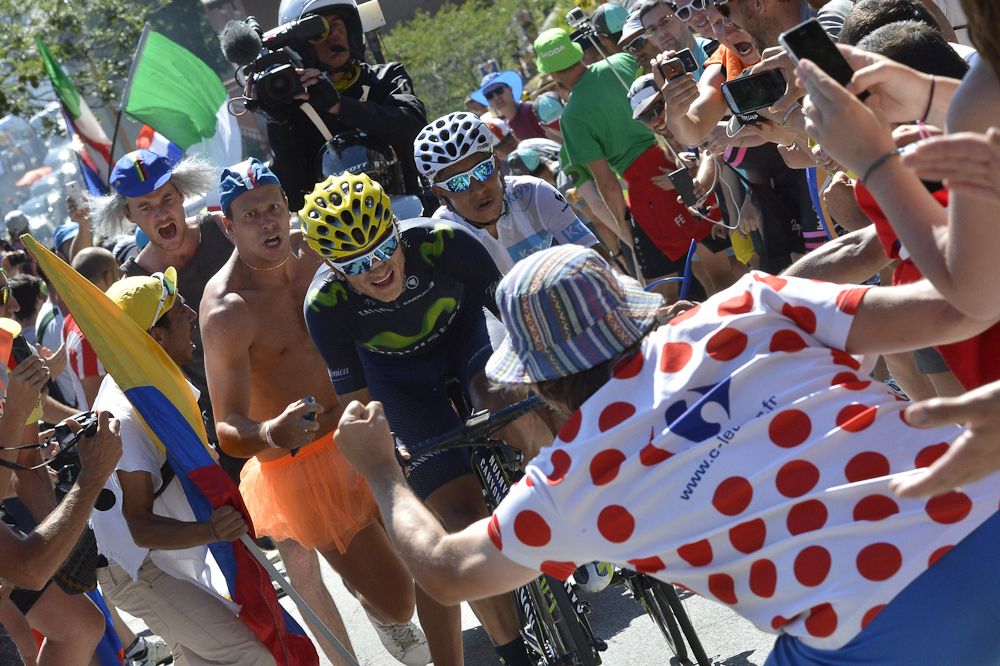 Winner Anacona paces Nairo Quintana up Alpe d'Huez