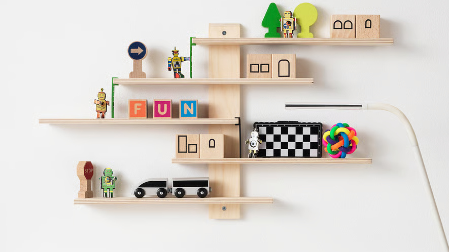 IKEA LUSTIGT Wall shelf