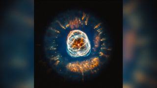 This image of planetary nebula NGC 2392 (whose previously racist nicknamed was removed by NASA) is depicted in this image from the Hubble Space Telescope, released July 11, 2013.