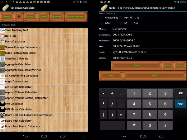 Handyman Calculator