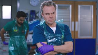 Casualty Jamie Glover as Casualty clinical lead Patrick Onley.
