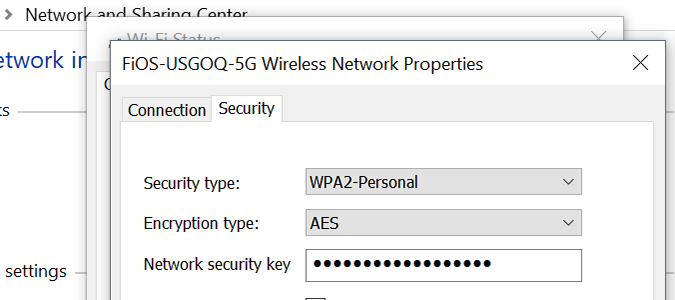 how to find your wifi password with ethernet