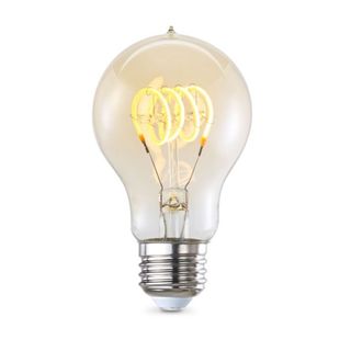 Nostalgic LED Light Bulb against a white background.