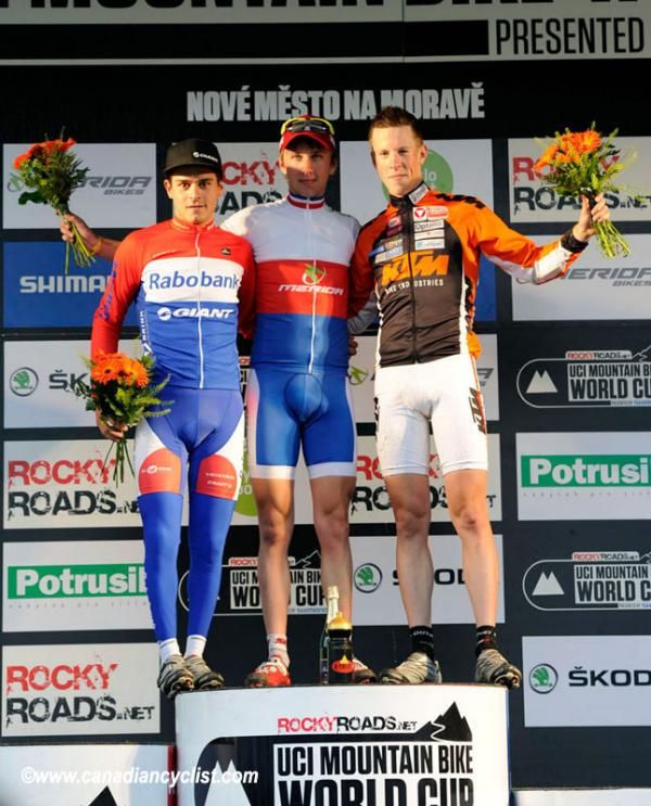 Podium: van der Heijden, Cink, Gehbauer