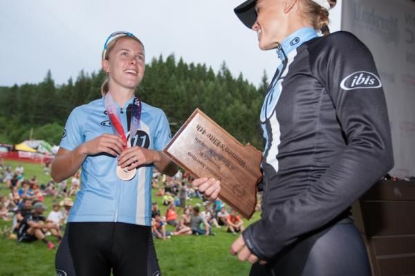 Chloe Woodruff and Judy Freeman (Crank Brothers Race Club) finished up 3rd and 4th on the day.