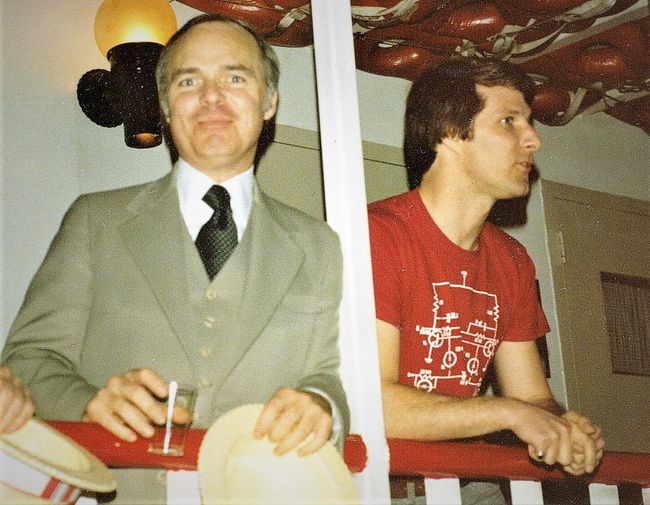 1978 Brian Lamb Bob Luft NewOrleans riverboat party