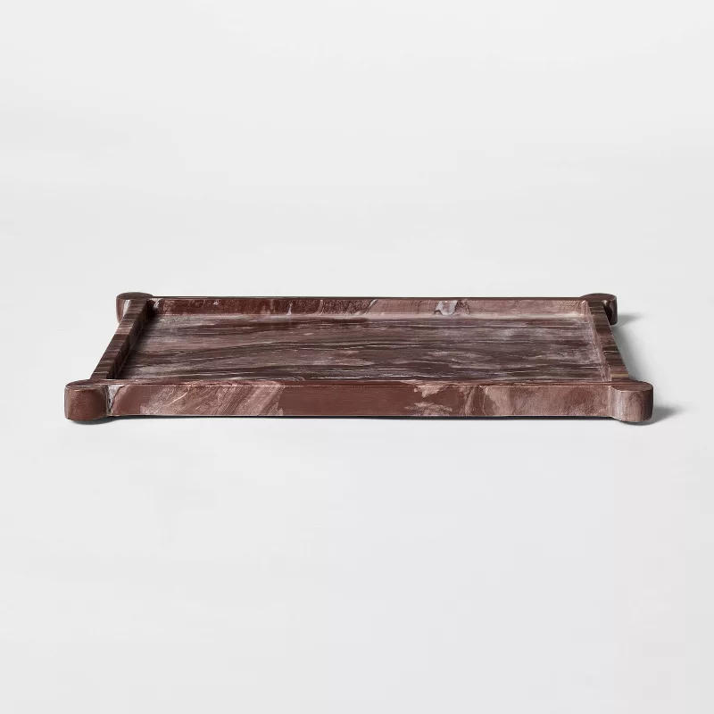12" Marble Tray Natural - Threshold™ Designed With Studio Mcgee