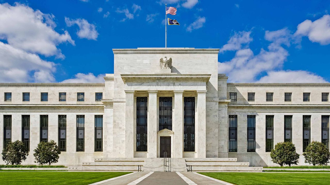 The Federal Reserve building in Washington, D.C.